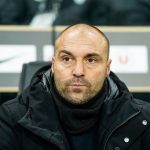 Alexandre DUJEUX head coach of Angers during the Ligue 2 BKT match between Angers Sporting Club de l'Ouest and Grenoble Foot 38 at Stade Raymond Kopa on December 5, 2023 in Angers, France. (Photo by Hugo Pfeiffer/Icon Sport)